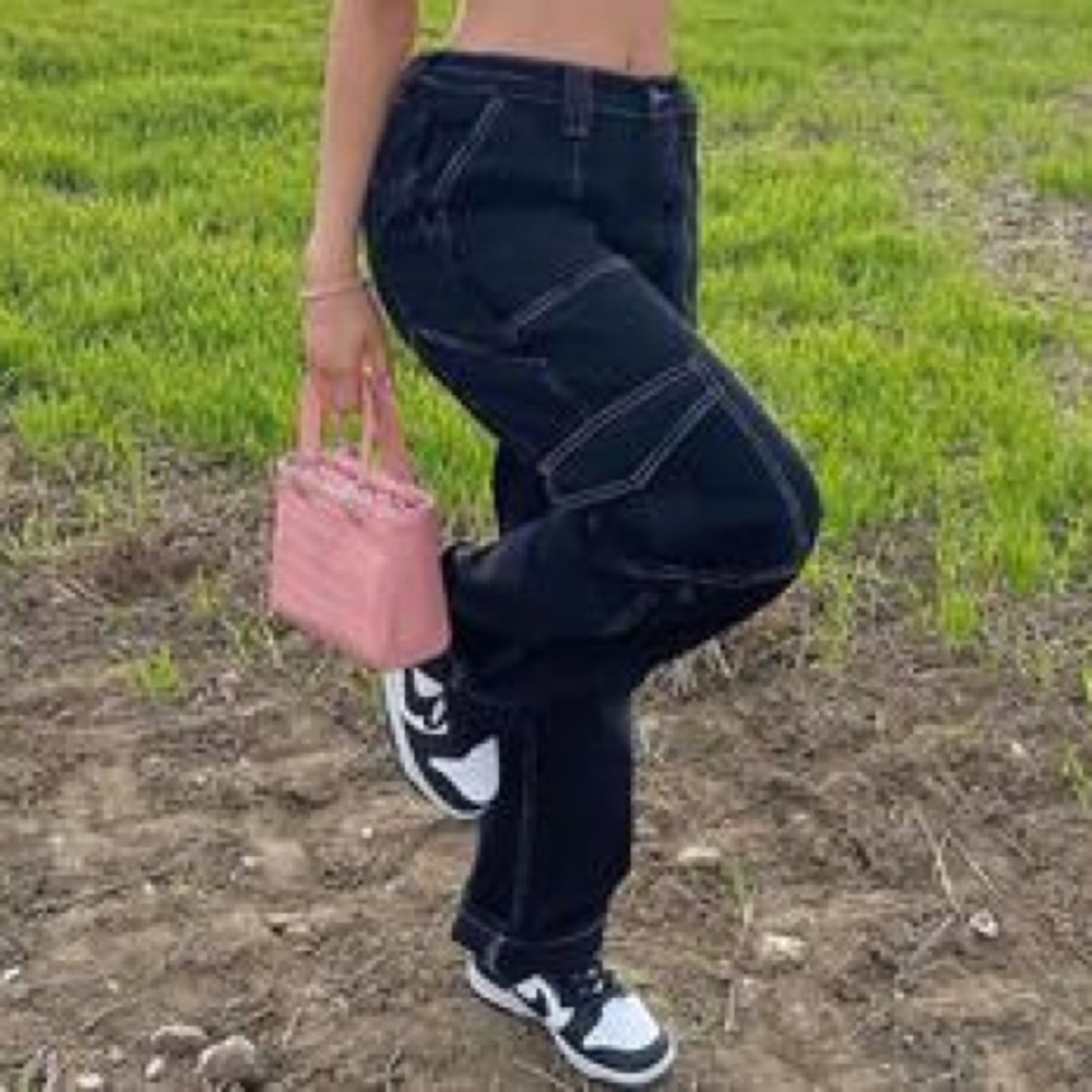 Fashion Nova Cargo Carpenter Pant